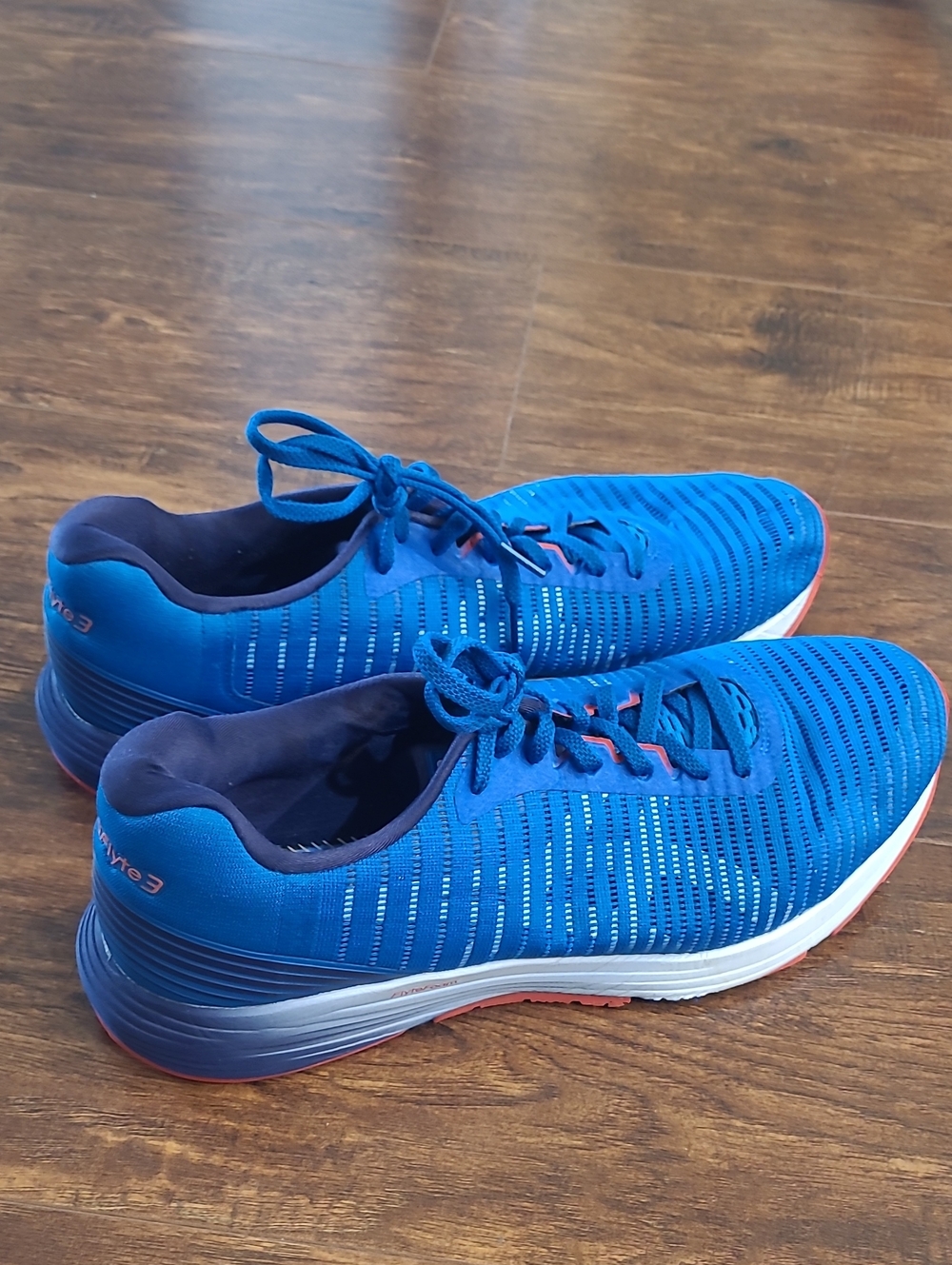 Asics Dyna Flyte 3 Men's Blue Performance Running Shoes Size 11.5